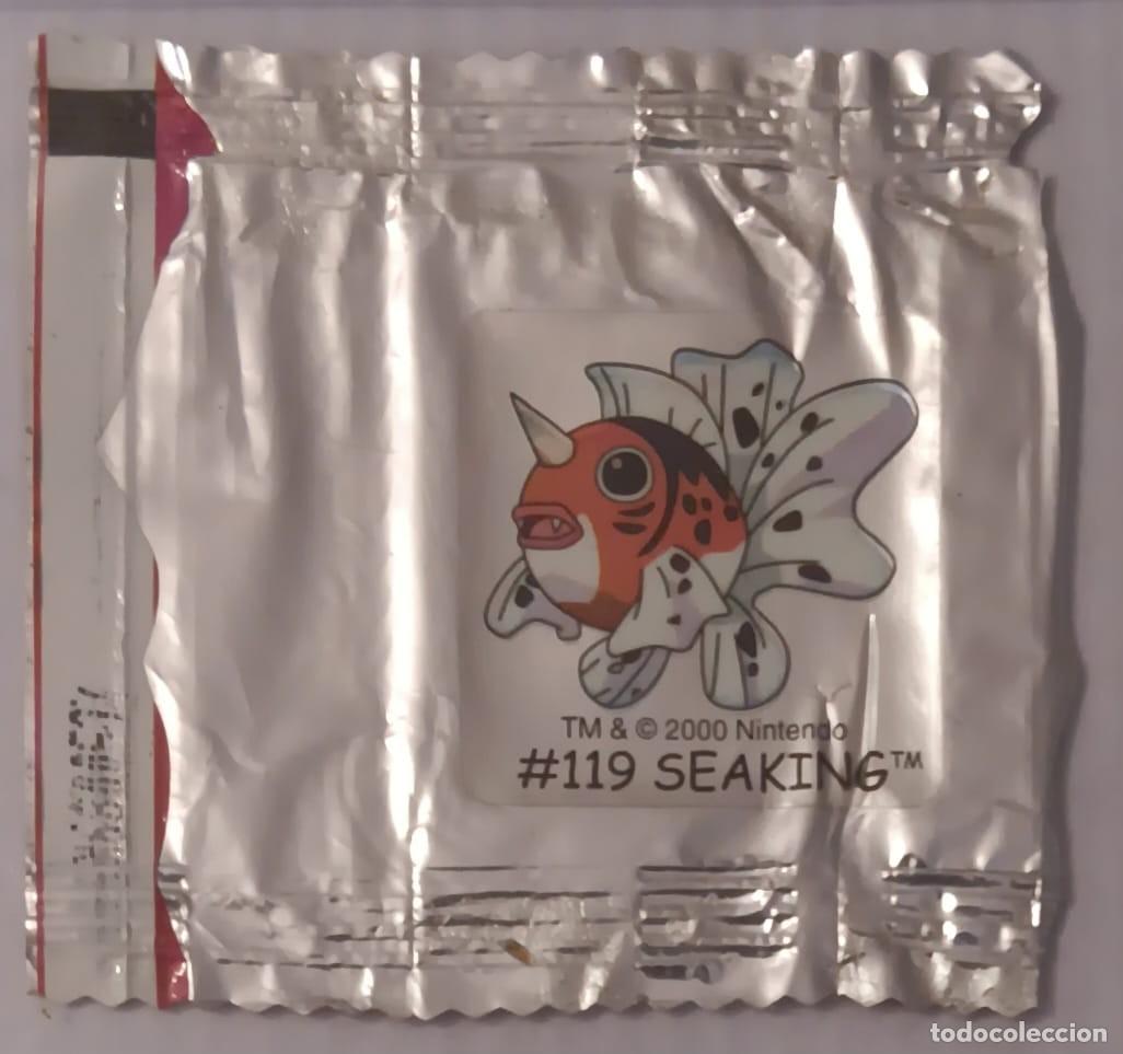 Coleccionismo cromos antiguos: CROMO SERIE POKEMON SEAKING PROMOCION BOOMER NO MATUTANO NO PANRICO NO CROPAN BIMBO NO PHOSKITOS
