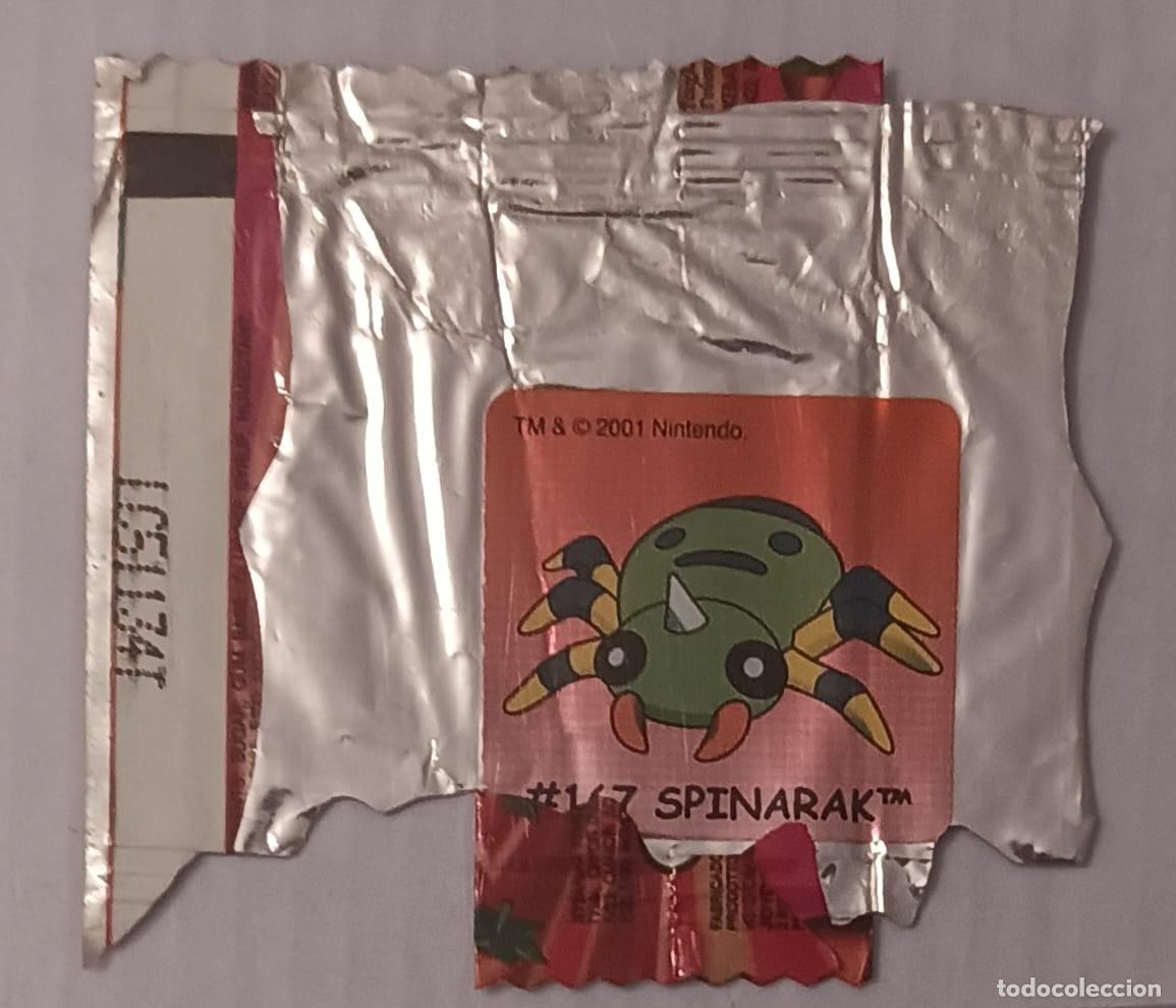 Coleccionismo cromos antiguos: CROMO SERIE POKEMON SPINARAK PROMOCION BOOMER NO MATUTANO NO PANRICO NO CROPAN BIMBO NO PHOSKITOS