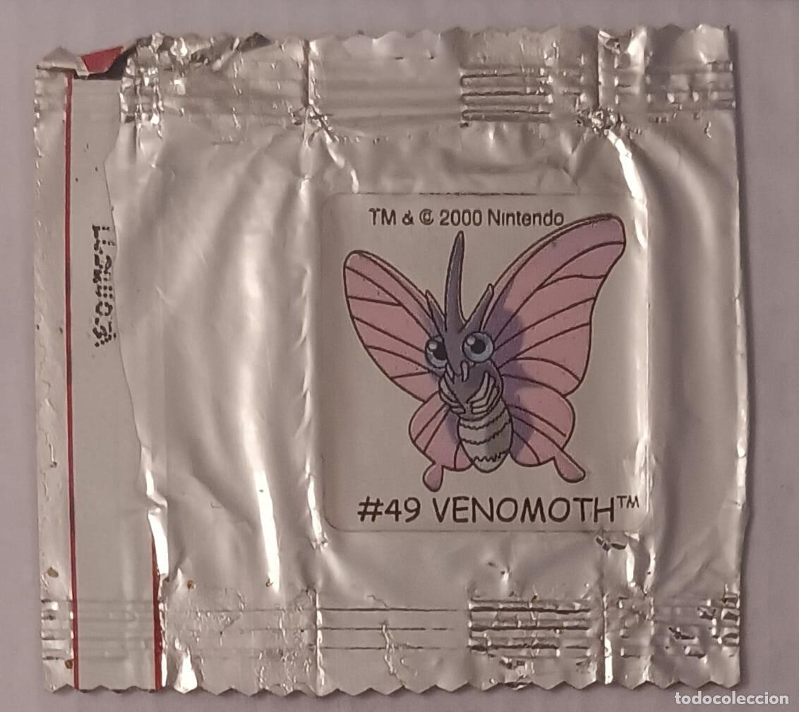 Coleccionismo cromos antiguos: CROMO SERIE POKEMON VENOMOTH PROMOCION BOOMER NO MATUTANO NO PANRICO NO CROPAN BIMBO NO PHOSKITOS