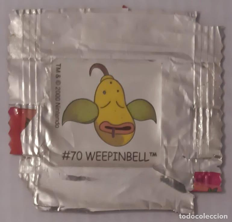 Coleccionismo cromos antiguos: CROMO SERIE POKEMON WEEPINBELL PROMOCION BOOMER NO MATUTANO NO PANRICO NO CROPAN BIMBO NO PHOSKITOS