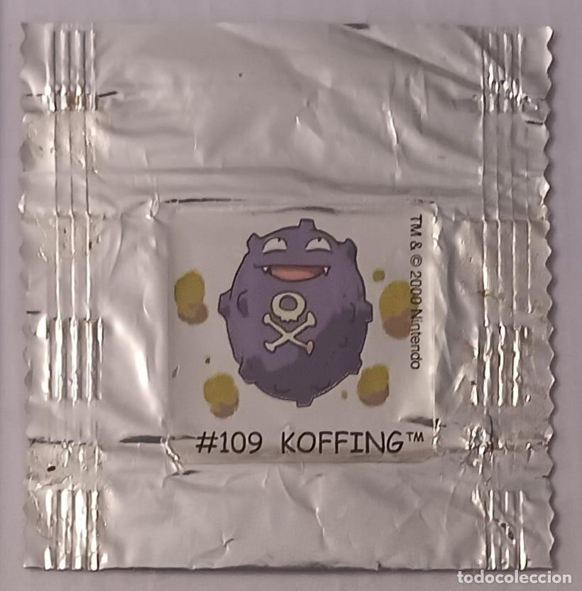 Coleccionismo cromos antiguos: CROMO SERIE POKEMON KOFFING PROMOCION BOOMER NO MATUTANO NO PANRICO NO CROPAN BIMBO NO PHOSKITOS
