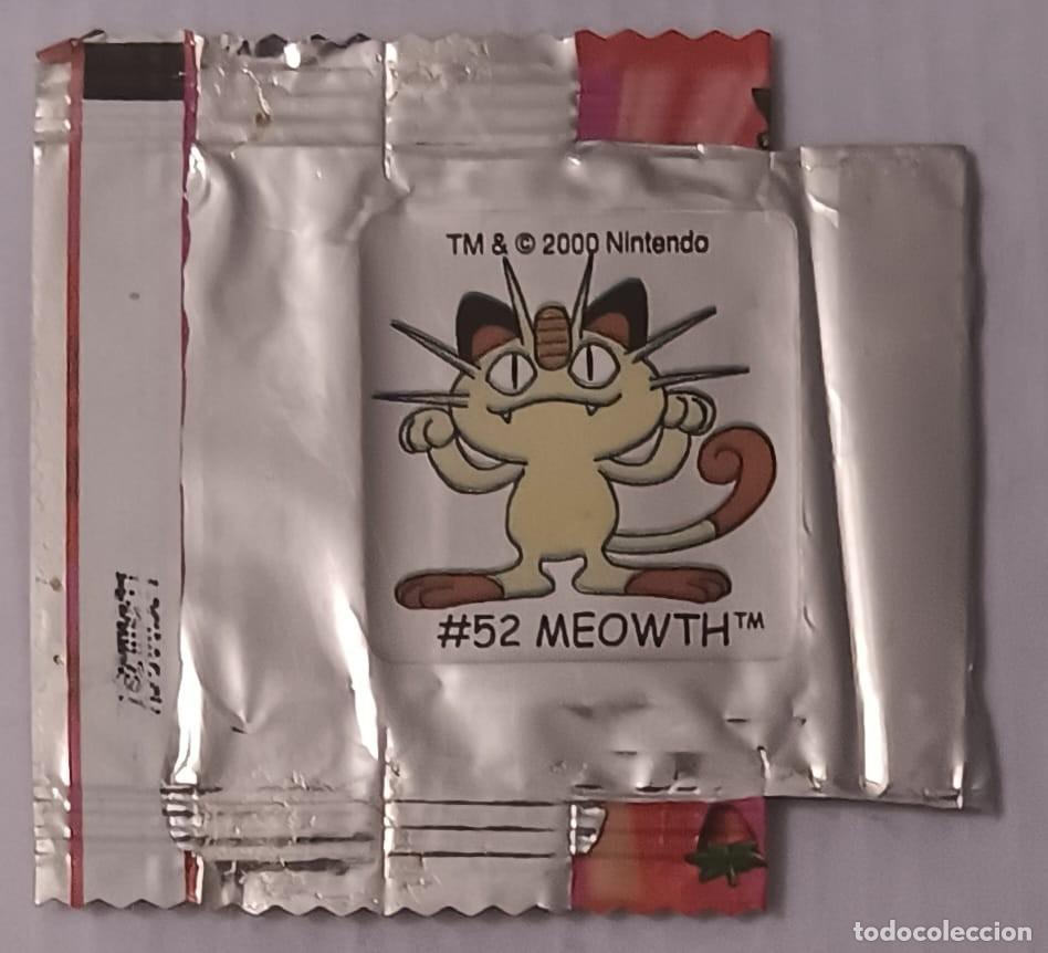 Collectionnisme Cartes &agrave; collectionner anciennes: CROMO SERIE POKEMON MEOWTH PROMOCION BOOMER NO MATUTANO NO PANRICO NO CROPAN BIMBO NO PHOSKITOS