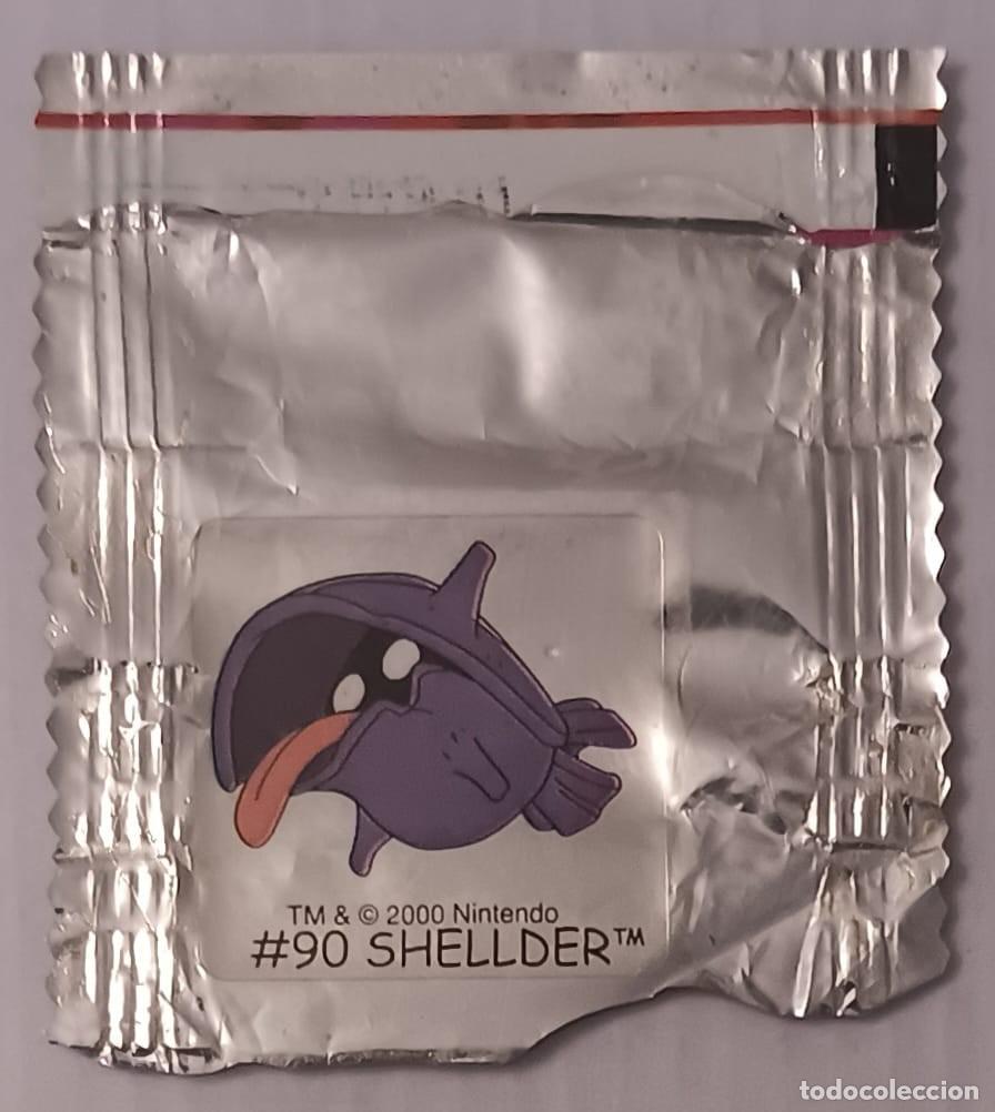 Coleccionismo cromos antiguos: CROMO SERIE POKEMON SHELLDER PROMOCION BOOMER NO MATUTANO NO PANRICO NO CROPAN BIMBO NO PHOSKITOS