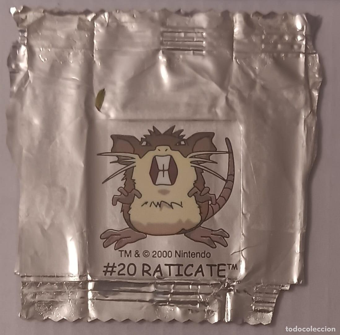 Coleccionismo cromos antiguos: CROMO SERIE POKEMON RATICATE PROMOCION BOOMER NO MATUTANO NO PANRICO NO CROPAN BIMBO NO PHOSKITOS