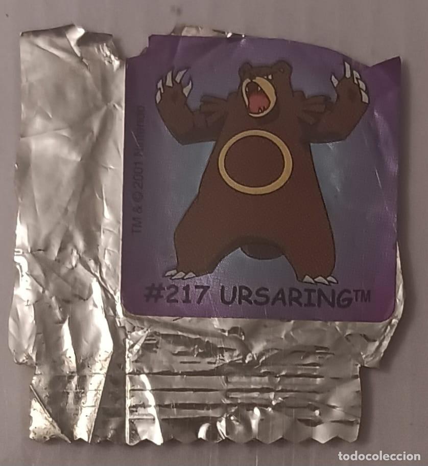Coleccionismo cromos antiguos: CROMO SERIE POKEMON URSARING PROMOCION BOOMER NO MATUTANO NO PANRICO NO CROPAN BIMBO NO PHOSKITOS