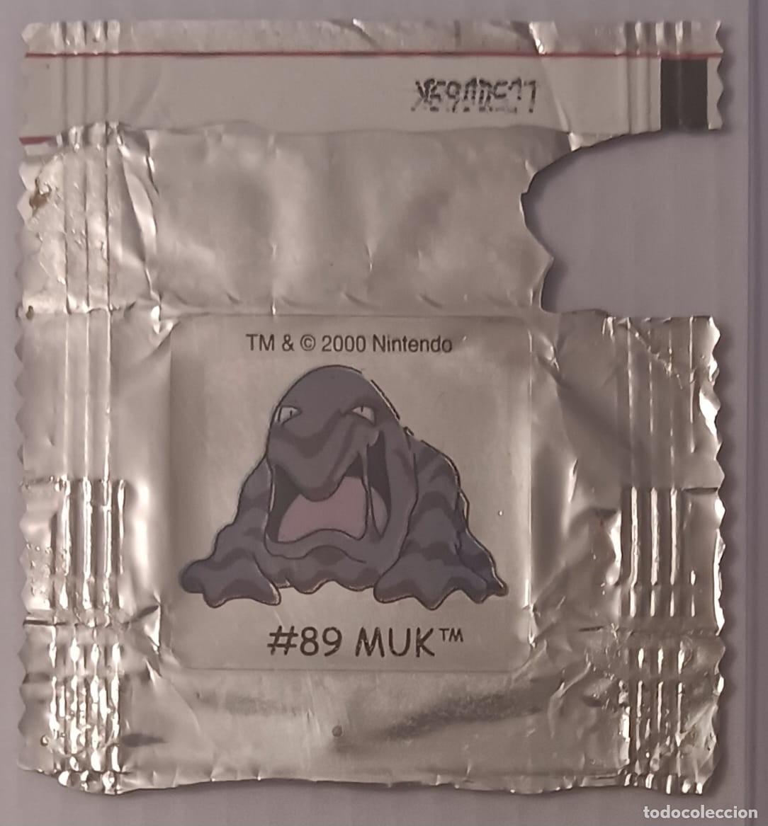 Coleccionismo cromos antiguos: CROMO SERIE POKEMON MUK PROMOCION BOOMER NO MATUTANO NO PANRICO NO CROPAN BIMBO NO PHOSKITOS