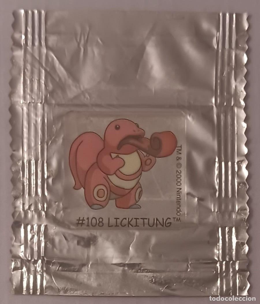 Coleccionismo cromos antiguos: CROMO SERIE POKEMON LICKITUNG PROMOCION BOOMER NO MATUTANO NO PANRICO NO CROPAN BIMBO NO PHOSKITOS