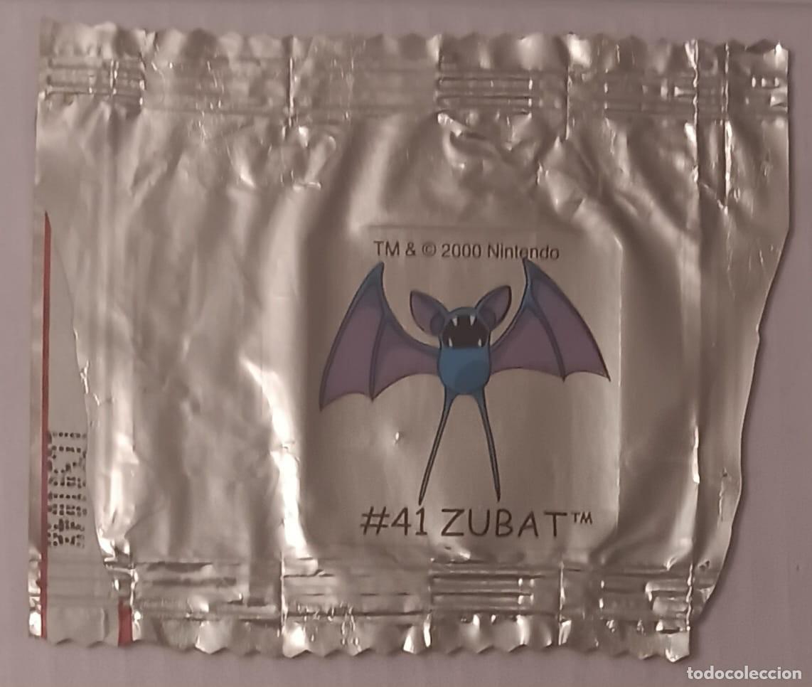 Coleccionismo cromos antiguos: CROMO SERIE POKEMON ZUBAT PROMOCION BOOMER NO MATUTANO NO PANRICO NO CROPAN BIMBO NO PHOSKITOS