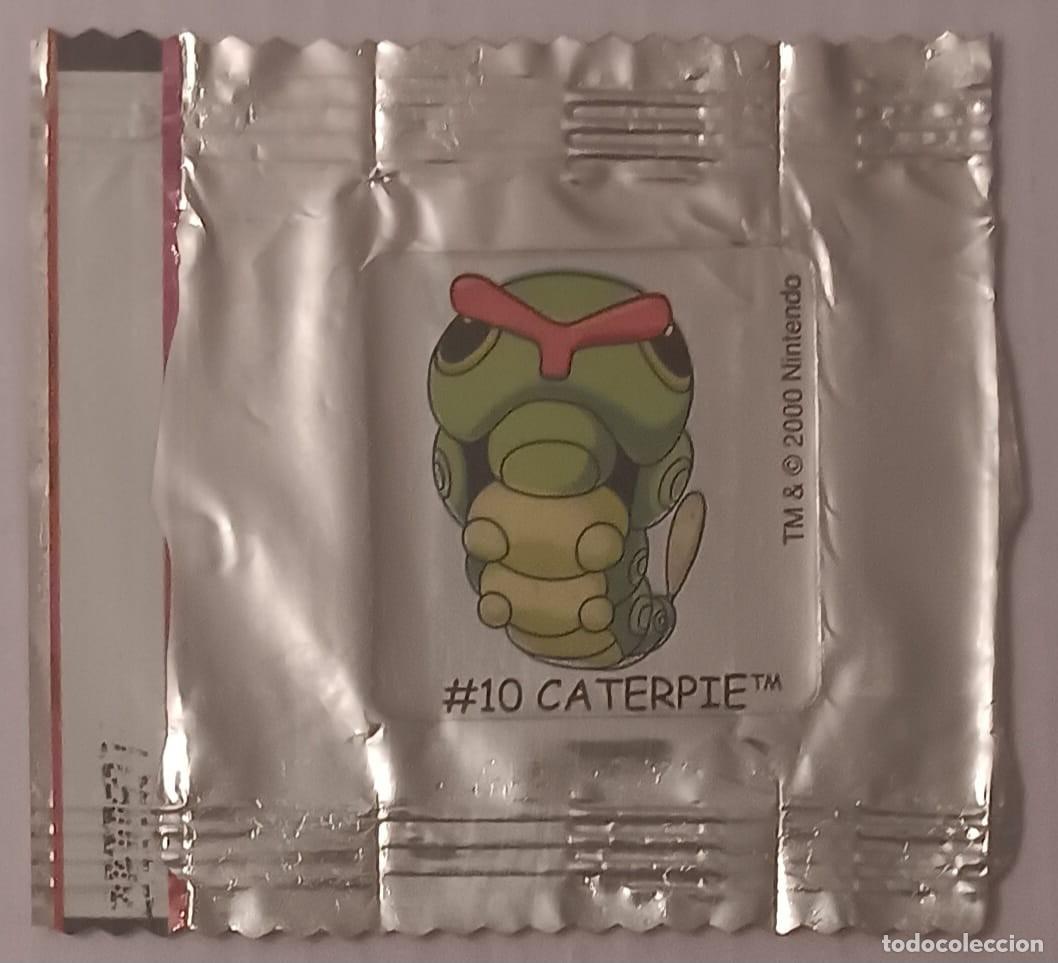 Coleccionismo cromos antiguos: CROMO SERIE POKEMON CATERPIE PROMOCION BOOMER NO MATUTANO NO PANRICO NO CROPAN BIMBO NO PHOSKITOS