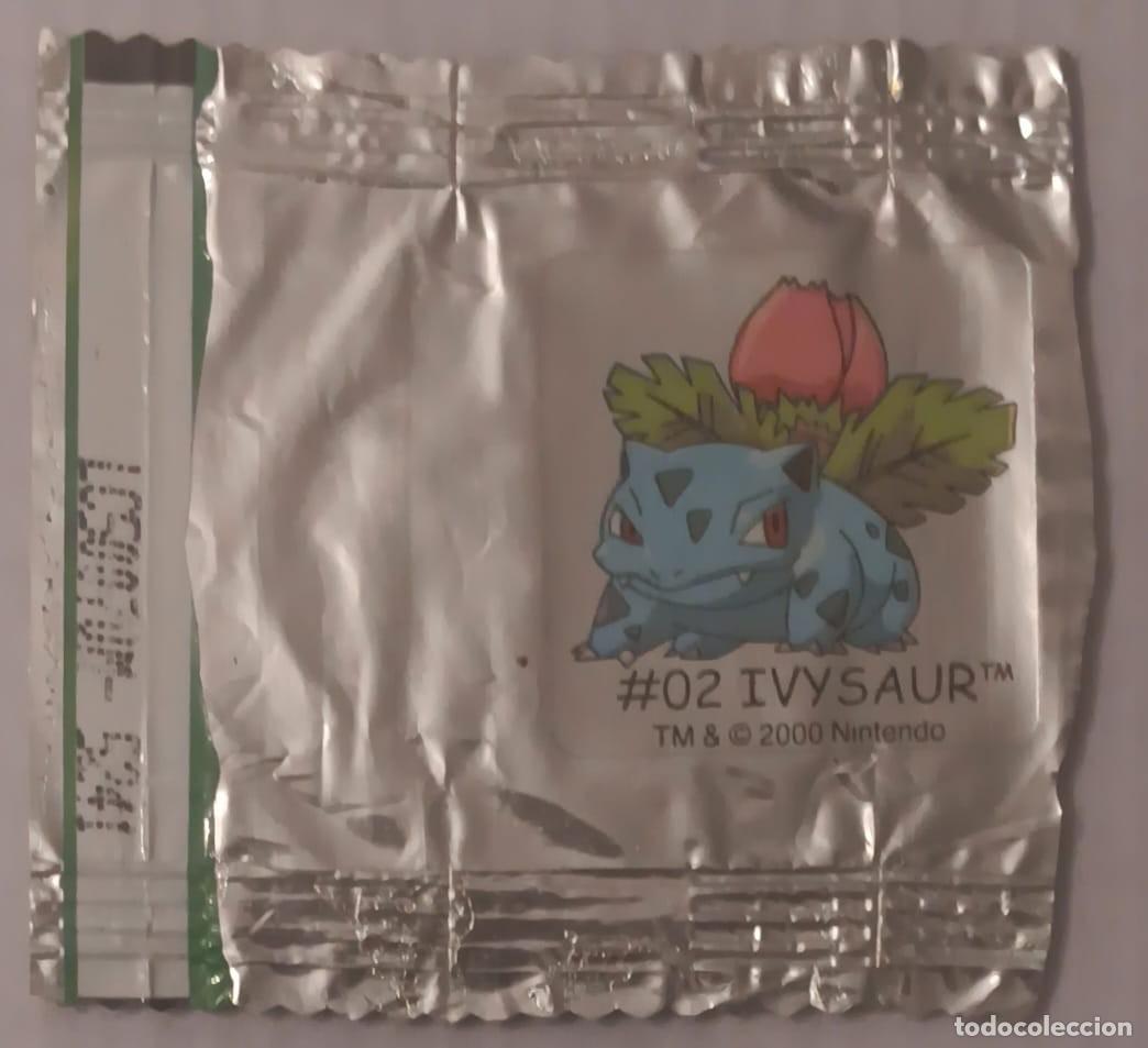 Coleccionismo cromos antiguos: CROMO SERIE POKEMON IVYSAUR PROMOCION BOOMER NO MATUTANO NO PANRICO NO CROPAN BIMBO NO PHOSKITOS