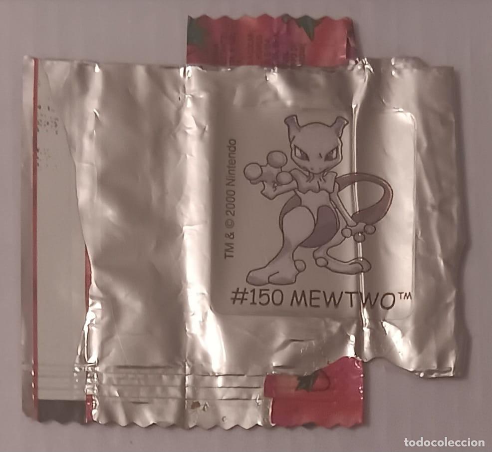 Coleccionismo cromos antiguos: CROMO SERIE POKEMON MEWTWO PROMOCION BOOMER NO MATUTANO NO PANRICO NO CROPAN BIMBO NO PHOSKITOS