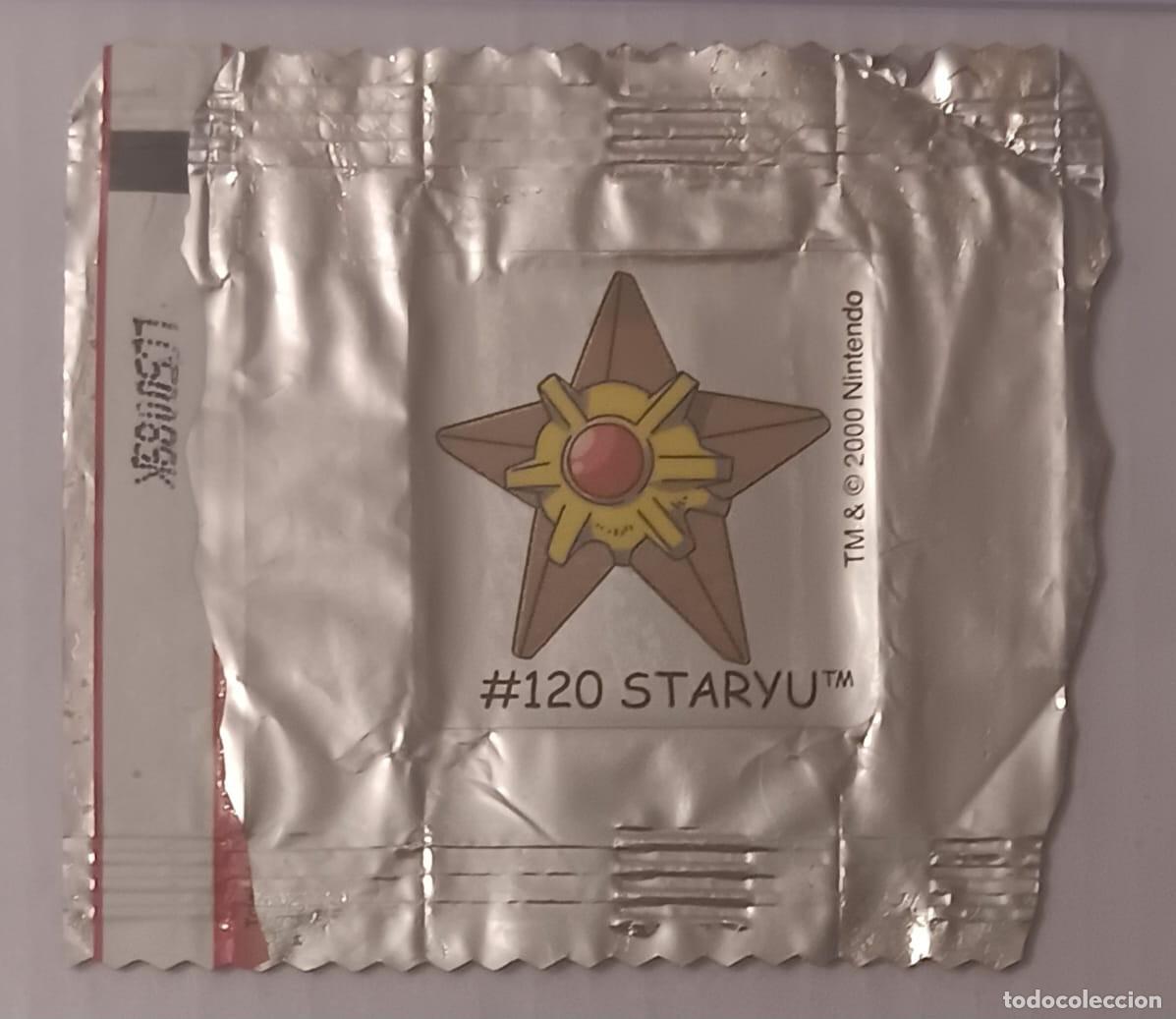 Coleccionismo cromos antiguos: CROMO SERIE POKEMON STARYU PROMOCION BOOMER NO MATUTANO NO PANRICO NO CROPAN BIMBO NO PHOSKITOS