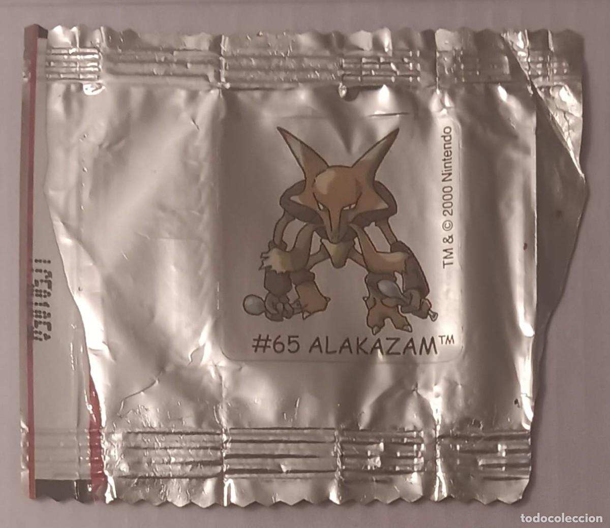Coleccionismo cromos antiguos: CROMO SERIE POKEMON ALAKAZAM PROMOCION BOOMER NO MATUTANO NO PANRICO NO CROPAN BIMBO NO PHOSKITOS
