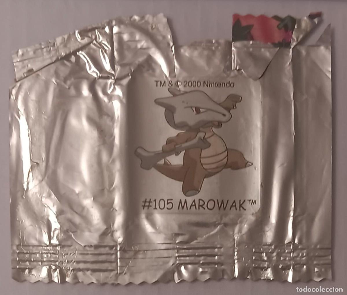 Coleccionismo cromos antiguos: CROMO SERIE POKEMON MAROWAK PROMOCION BOOMER NO MATUTANO NO PANRICO NO CROPAN BIMBO NO PHOSKITOS