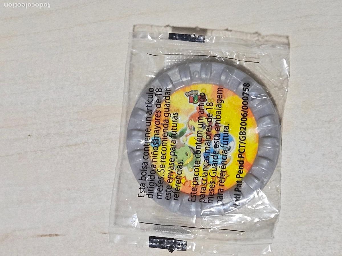Coleccionismo cromos antiguos: COLECCI&Oacute;N TAZOS POKEMON ROKS - TAZO - TAZOS - N&ordm; 42 - PRECINTADO BLISTED . chipicao