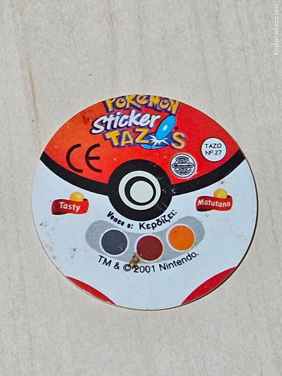 Coleccionismo cromos antiguos: TAZO 170 CHINCHOU - POKEMON STICKER TAZOS - CON PEGATINA ERROR