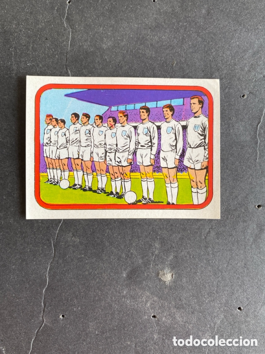 Collectable Antique Stickers: Cromo Chocolates Torras Vamos al Mundial N* 29