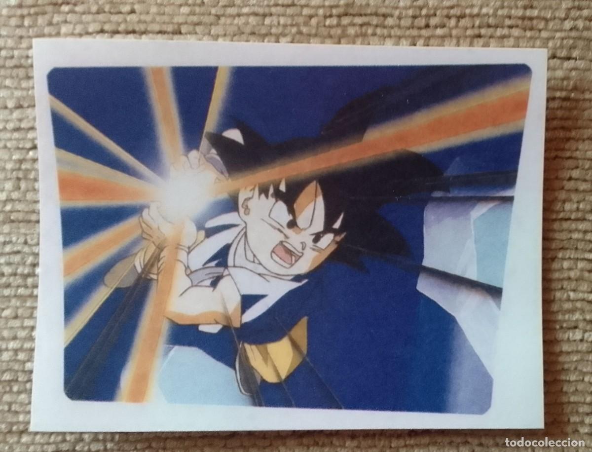Coleccionismo cromos antiguos: CROMO PEGATELAS. SON GOKU. DRAGON BALL GT. BOOMER.