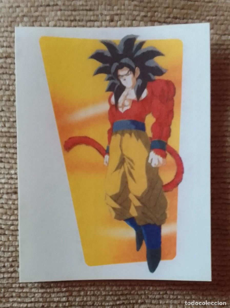 Coleccionismo cromos antiguos: CROMO PEGATELAS. SON GOKU. DRAGON BALL GT. BOOMER.