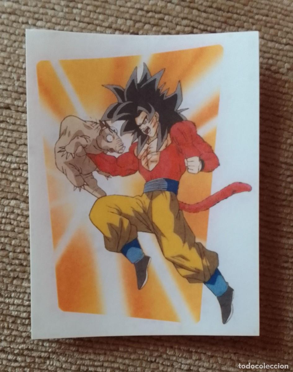 Coleccionismo cromos antiguos: CROMO PEGATELAS. SON GOKU. DRAGON BALL GT. BOOMER.