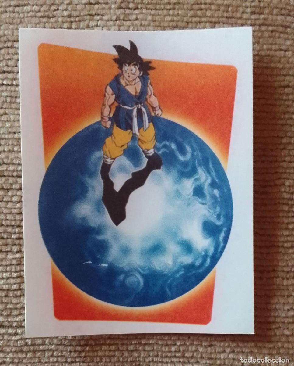 Coleccionismo cromos antiguos: CROMO PEGATELAS. SON GOKU. DRAGON BALL GT. BOOMER.
