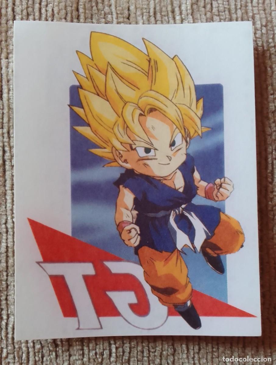 Coleccionismo cromos antiguos: CROMO PEGATELAS. SON GOTEN. DRAGON BALL GT. BOOMER.