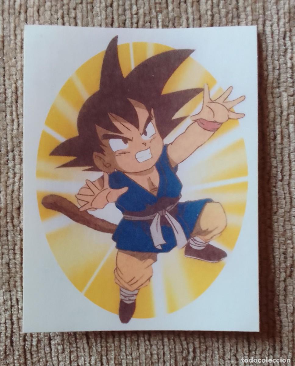 Coleccionismo cromos antiguos: CROMO PEGATELAS. SON GOKU. DRAGON BALL GT. BOOMER.