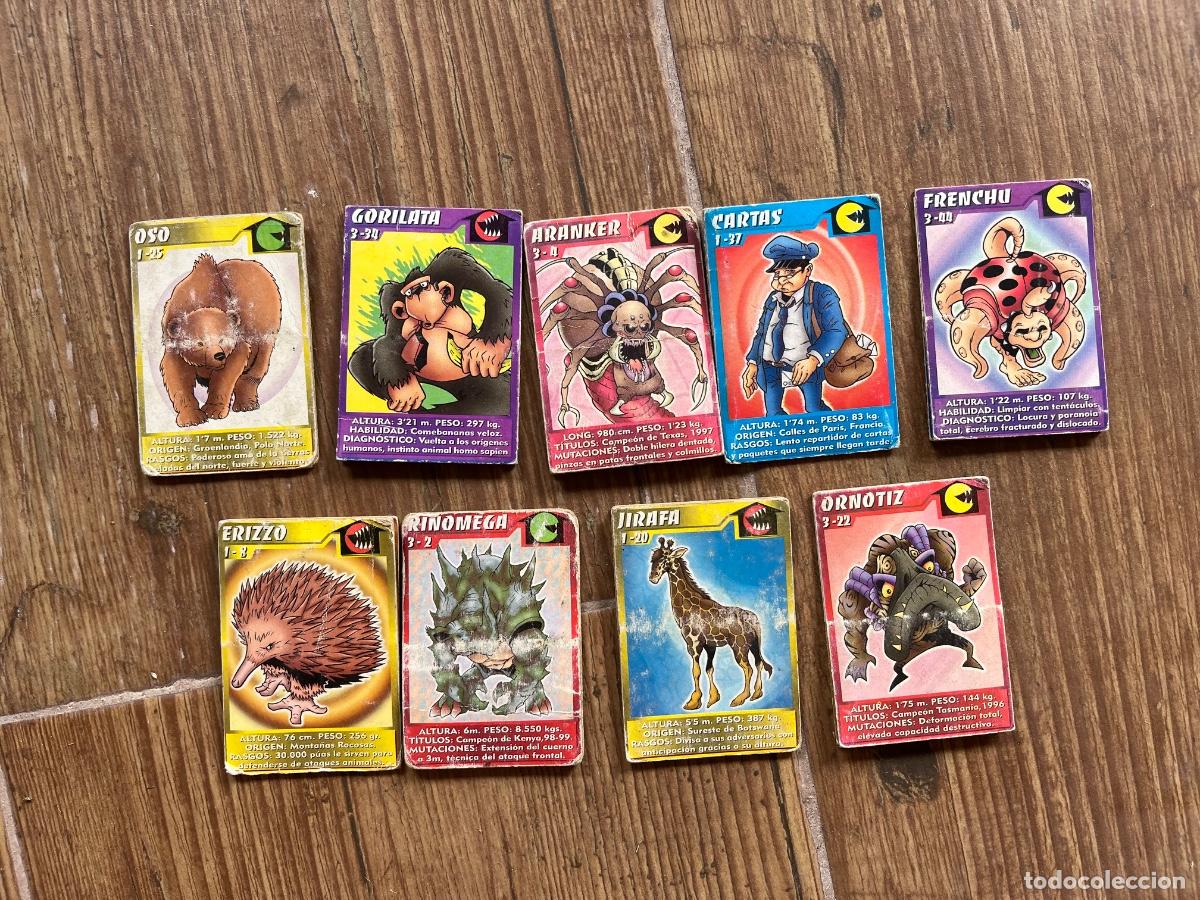 Coleccionismo cromos antiguos: BOLLYCAO - PLANETA MUTANTE - 9 cromos