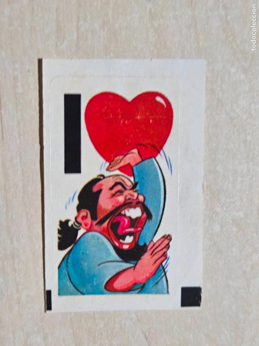 Coleccionismo cromos antiguos: CROMO - I LOVE KARATE - CHICLES DUBBLE BUBBLE - NUNCA PEGADO