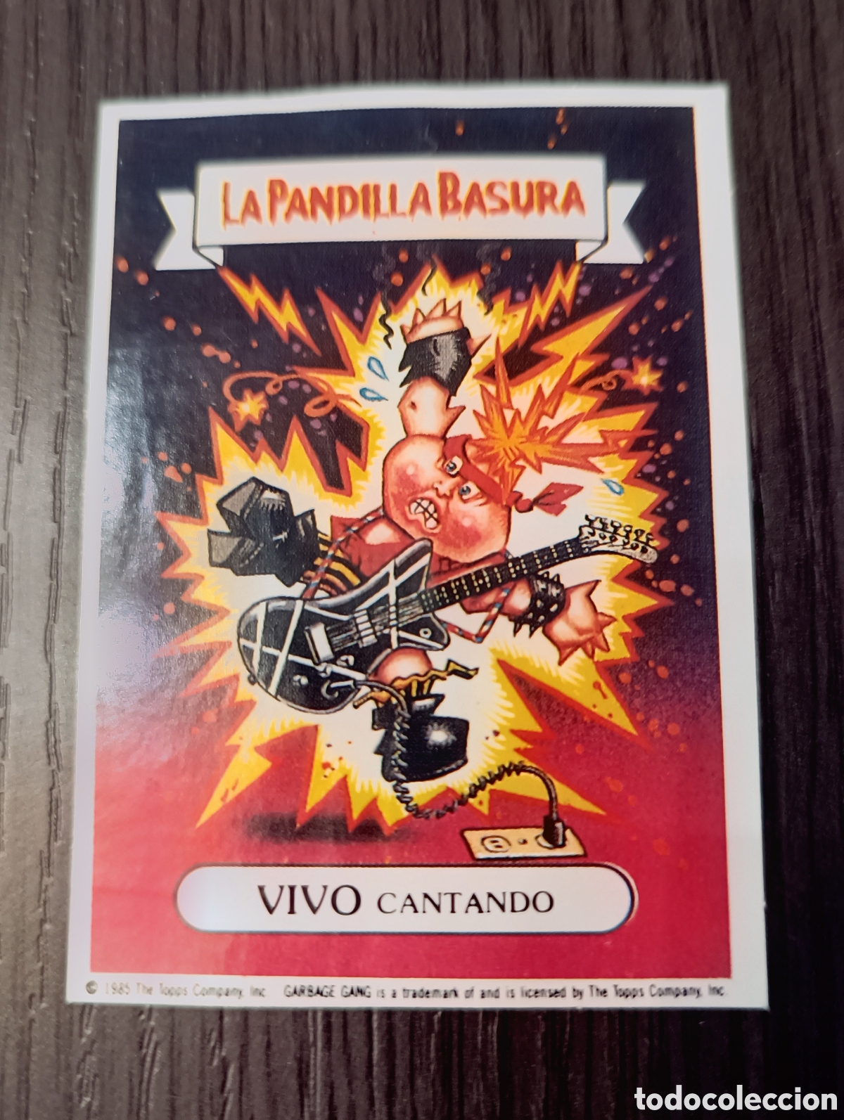 Coleccionismo cromos antiguos: Antiguo Cromo N&deg;63 La Pandilla Basura