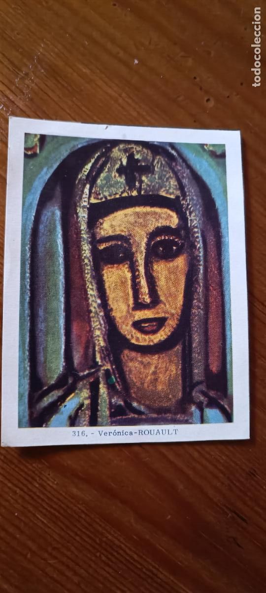 Coleccionismo cromos antiguos: CROMO 316 - VERONICA - ROUAULT - Foto 1