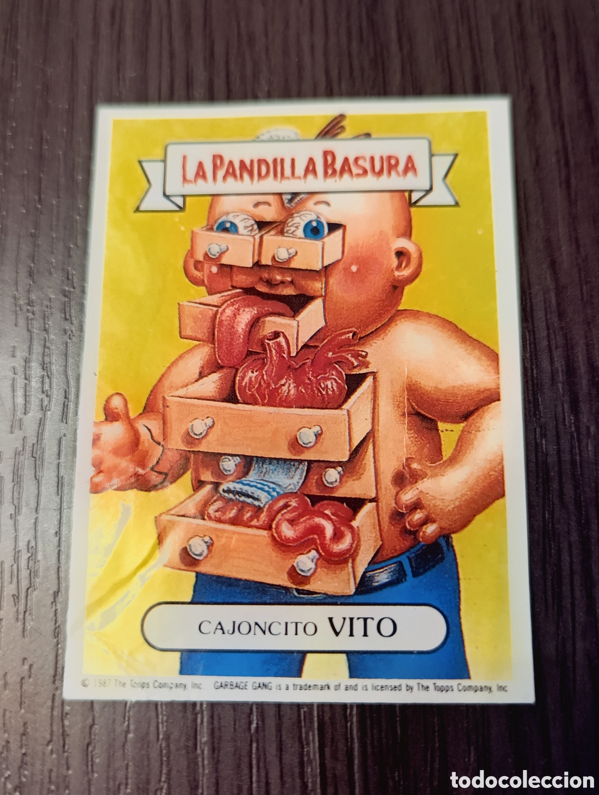 Coleccionismo cromos antiguos: Antiguo Cromo N&deg;49 La Pandilla Basura