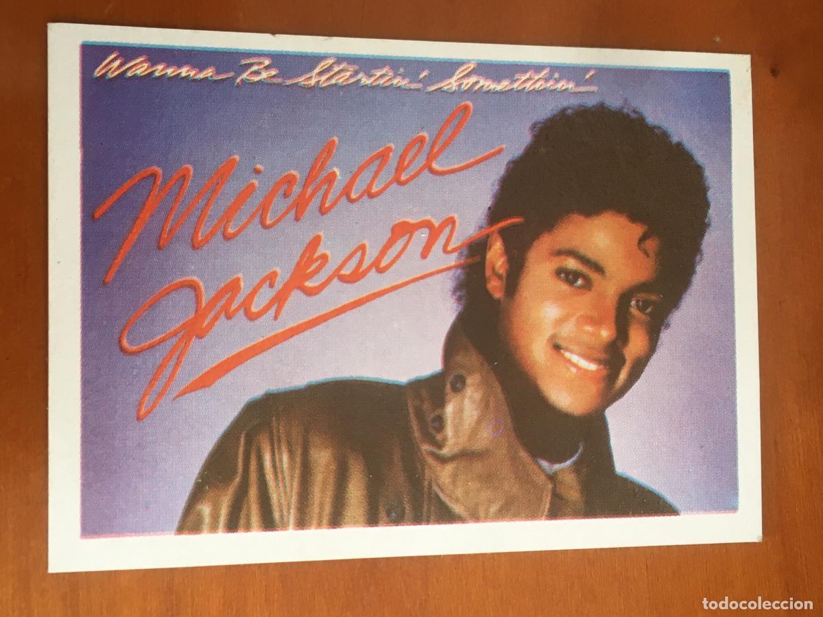 Coleccionismo cromos antiguos: michael jackson cromo n&ordm; 105 coleccion super exito