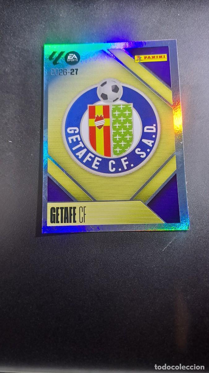 Coleccionismo cromos antiguos: CROMO ESCUDO GETAFE 1 LIGA 2026 2027 26 27 ESTE PANINI NUNCA PEGADO