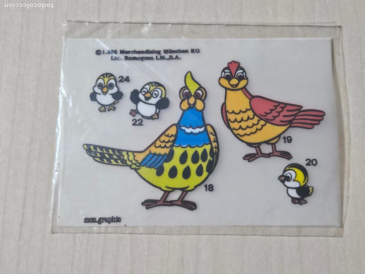 Coleccionismo cromos antiguos: PEGATINA DEL Album Cromos TAO TAO y sus amigos TANG Romagosa a&ntilde;o 1985
