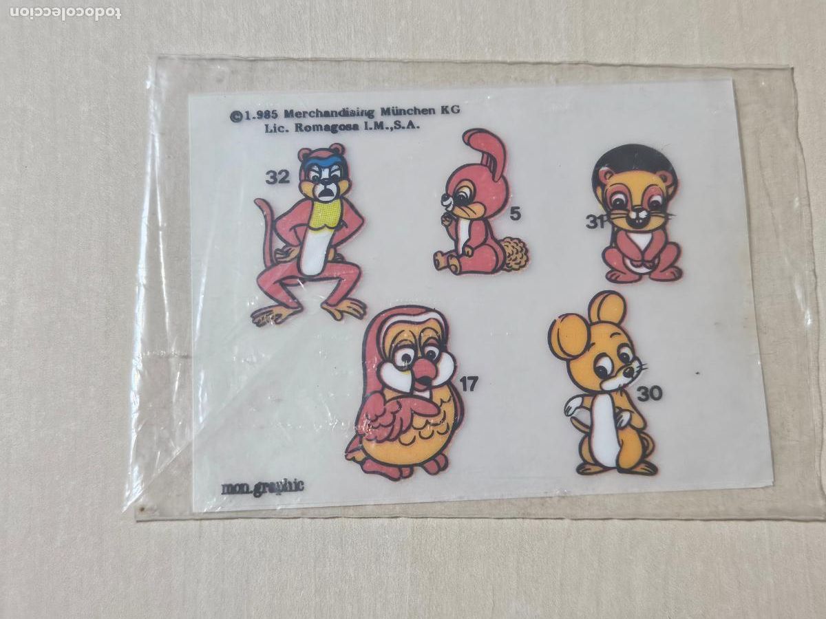 Coleccionismo cromos antiguos: PEGATINA DEL Album Cromos TAO TAO y sus amigos TANG Romagosa a&ntilde;o 1985