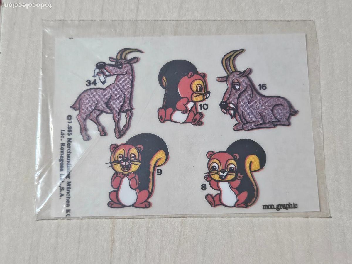 Coleccionismo cromos antiguos: PEGATINA DEL Album Cromos TAO TAO y sus amigos TANG Romagosa a&ntilde;o 1985