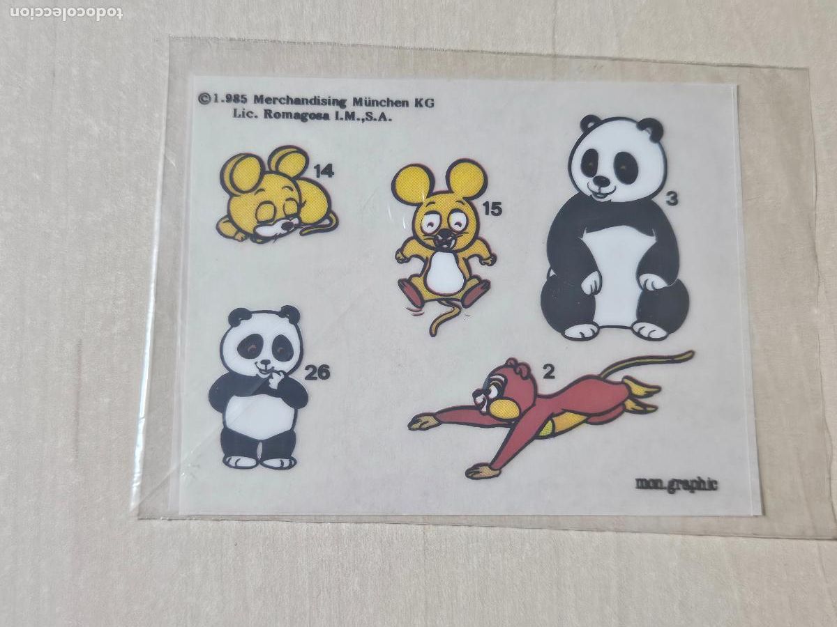 Coleccionismo cromos antiguos: PEGATINA DEL Album Cromos TAO TAO y sus amigos TANG Romagosa a&ntilde;o 1985