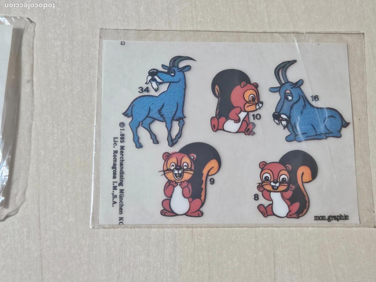 Coleccionismo cromos antiguos: PEGATINA DEL Album Cromos TAO TAO y sus amigos TANG Romagosa a&ntilde;o 1985