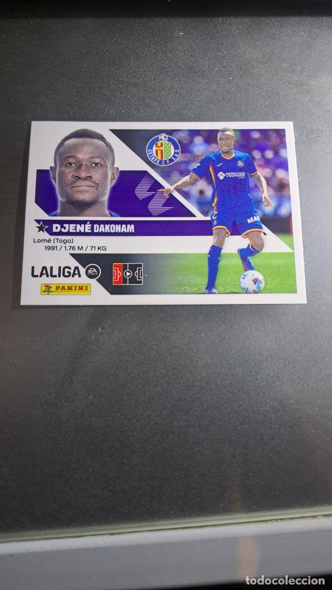 Coleccionismo cromos antiguos: CROMO DJENE 6 GETAFE LIGA 2026 2027 26 27 ESTE PANINI NUNCA PEGADO