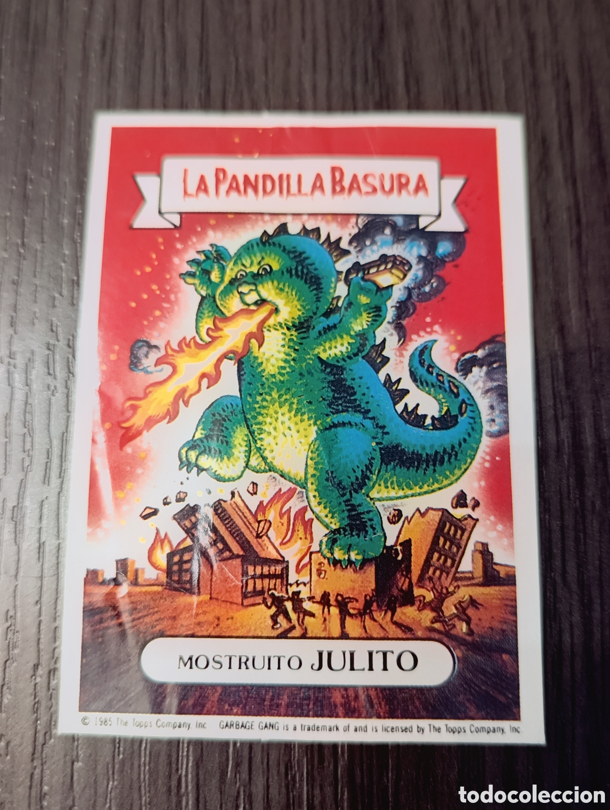 Coleccionismo cromos antiguos: Antiguo Cromo N&deg;65 La Pandilla Basura