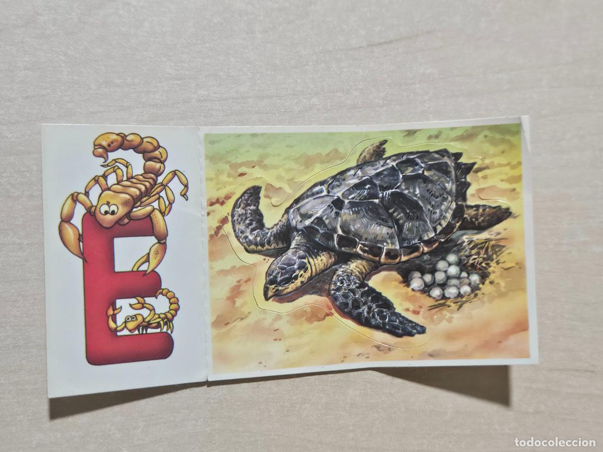 Coleccionismo cromos antiguos: BOLLYCAO - FAUNA EN PELIGRO - N&ordm; 25 TORTUGA CAREY - NUEVA SIN USO