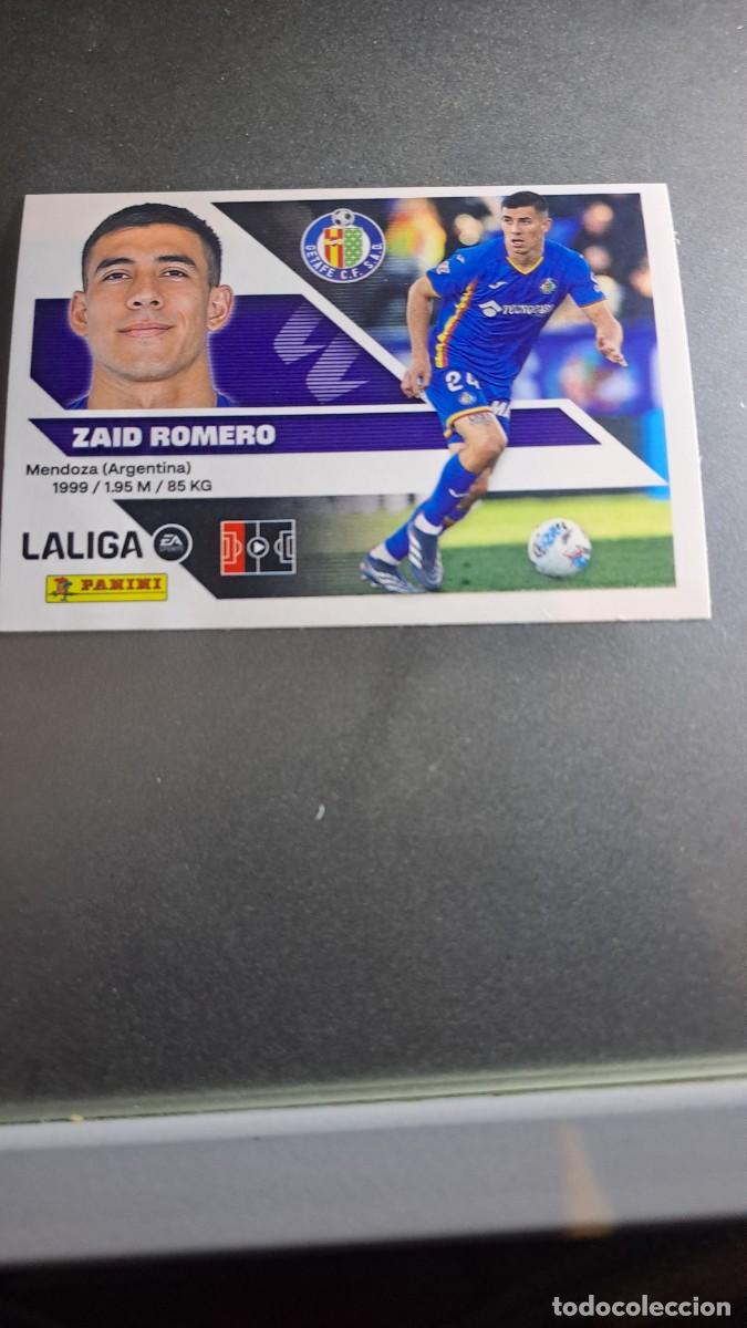 Coleccionismo cromos antiguos: CROMO ZAID ROMERO 9 GETAFE LIGA 2026 2027 26 27 ESTE PANINI NUNCA PEGADO