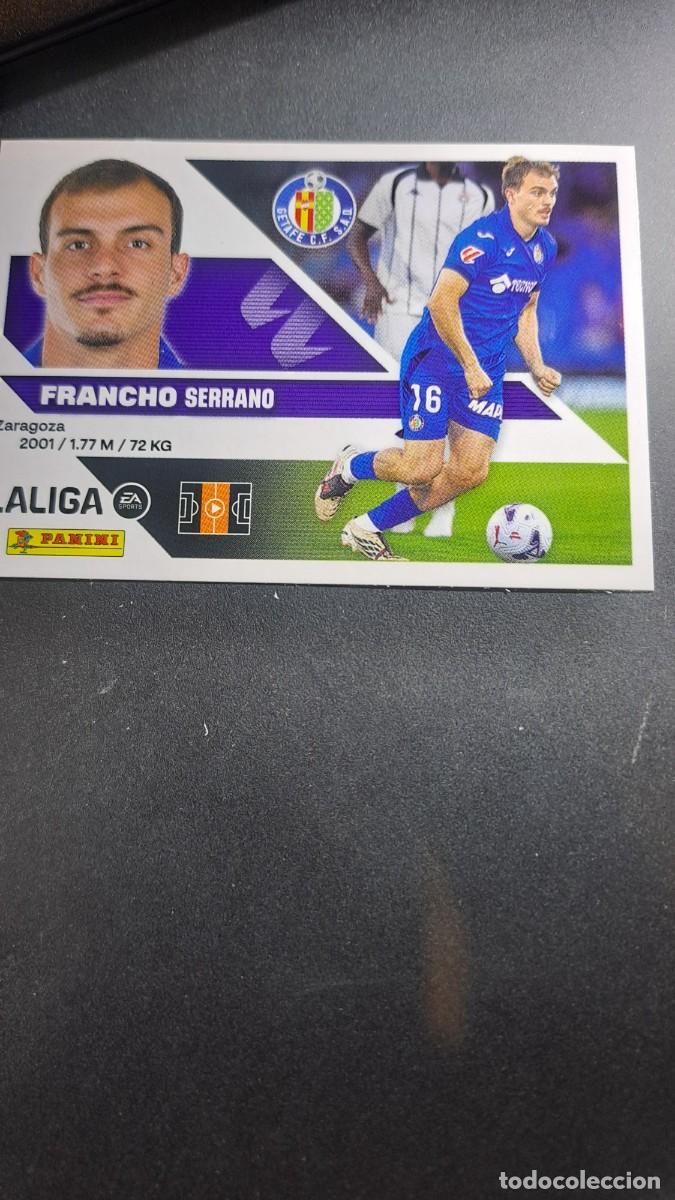 Coleccionismo cromos antiguos: CROMO FRANCHO 13 GETAFE LIGA 2026 23027 26 27 ESTE PANINI NUNCA PEGADO