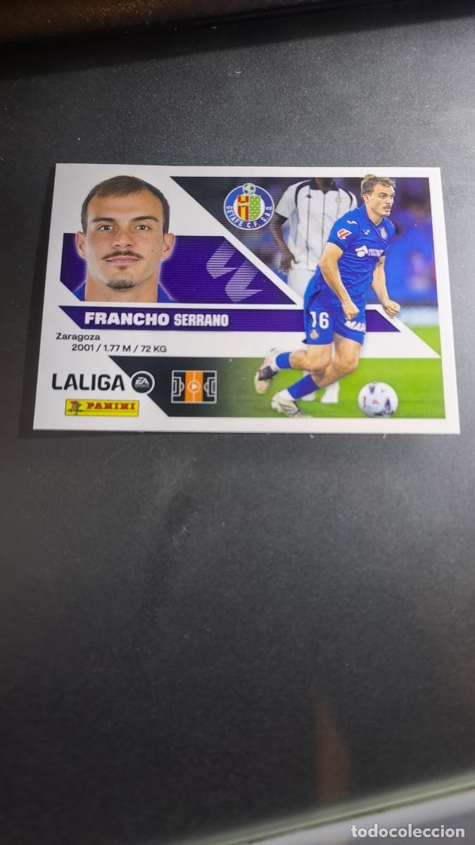 Coleccionismo cromos antiguos: CROMO FRANCHO 13 GETAFE LIGA 2026 23027 26 27 ESTE PANINI NUNCA PEGADO