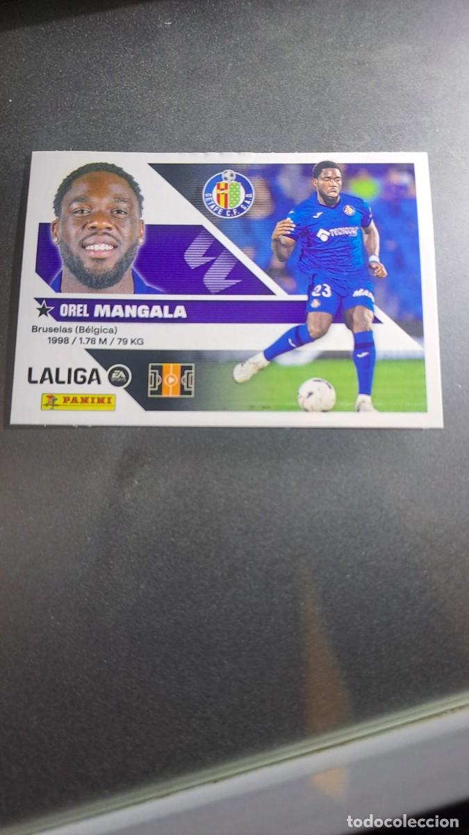 Coleccionismo cromos antiguos: CROMO MANGALA 15 GETAFE LIGA 2026 2027 26 27 ESTE PANINI NUNCA PEGADO