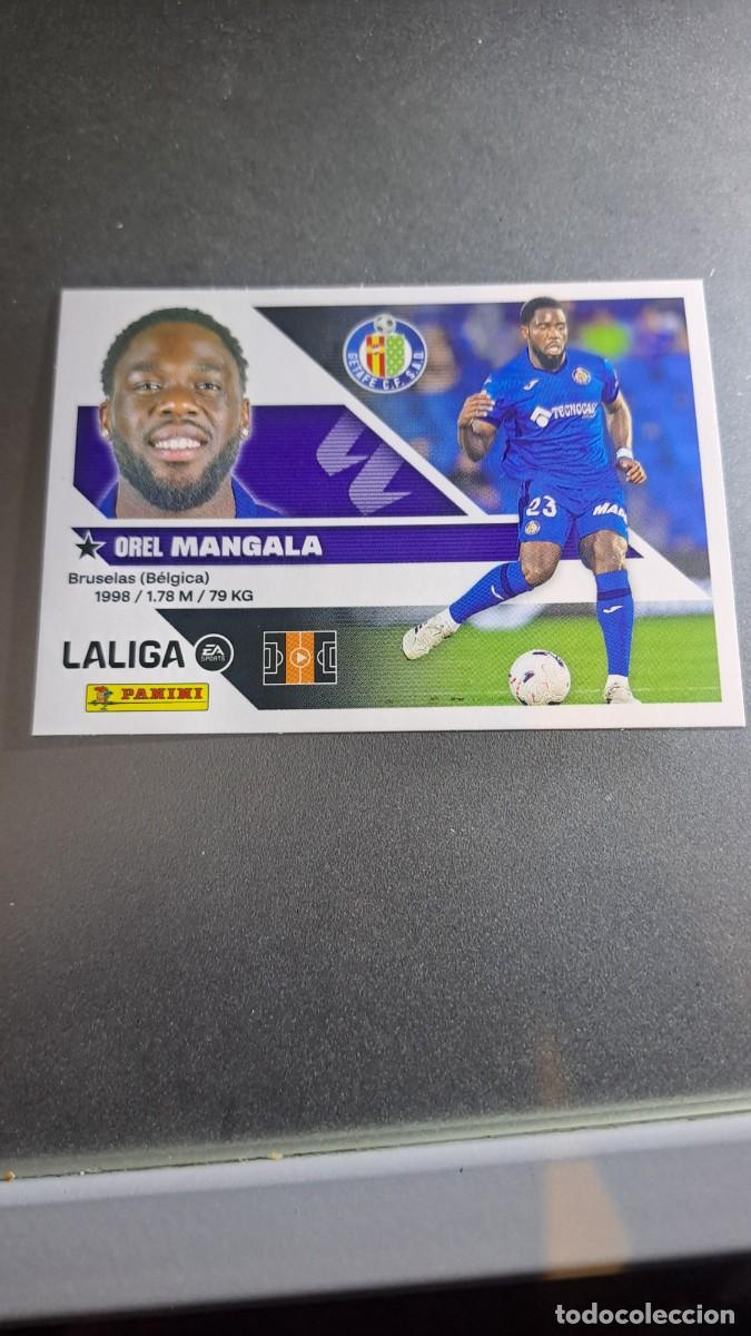 Coleccionismo cromos antiguos: CROMO MANGALA 15 GETAFE LIGA 2026 2027 26 27 ESTE PANINI NUNCA PEGADO
