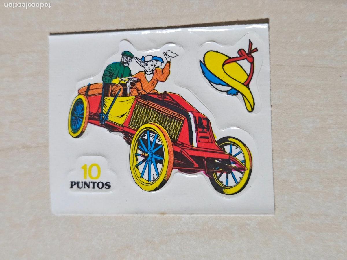 Coleccionismo cromos antiguos: CROMO ADHESIVO PEGATINA COLECCION CROMOLOCOMOCION BOLLYCAO PANRICO 1985