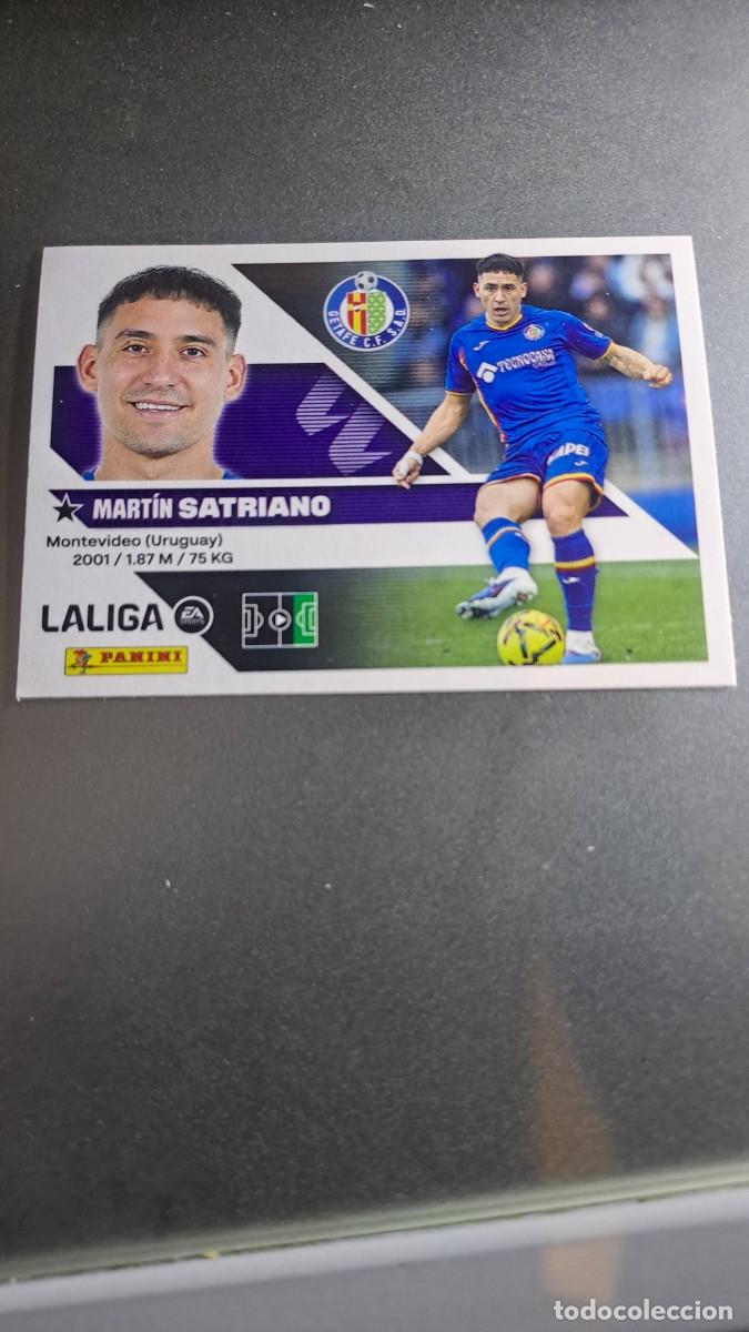 Coleccionismo cromos antiguos: CROMO SATRIANO 20 GETAFE LIGA 2026 2027 26 27 ESTE PANINI NUNCA PEGADO