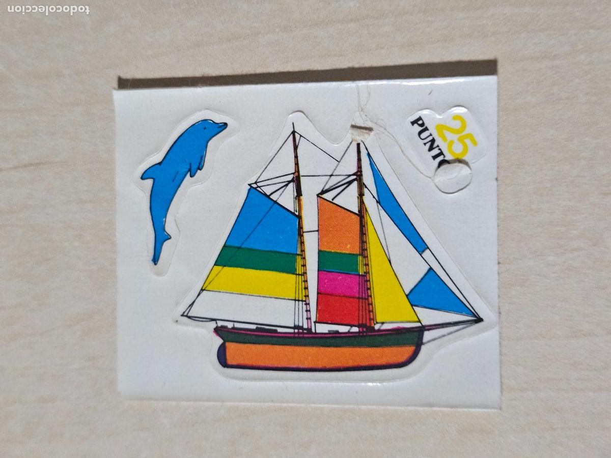 Coleccionismo cromos antiguos: CROMO ADHESIVO PEGATINA COLECCION CROMOLOCOMOCION BOLLYCAO PANRICO 1985